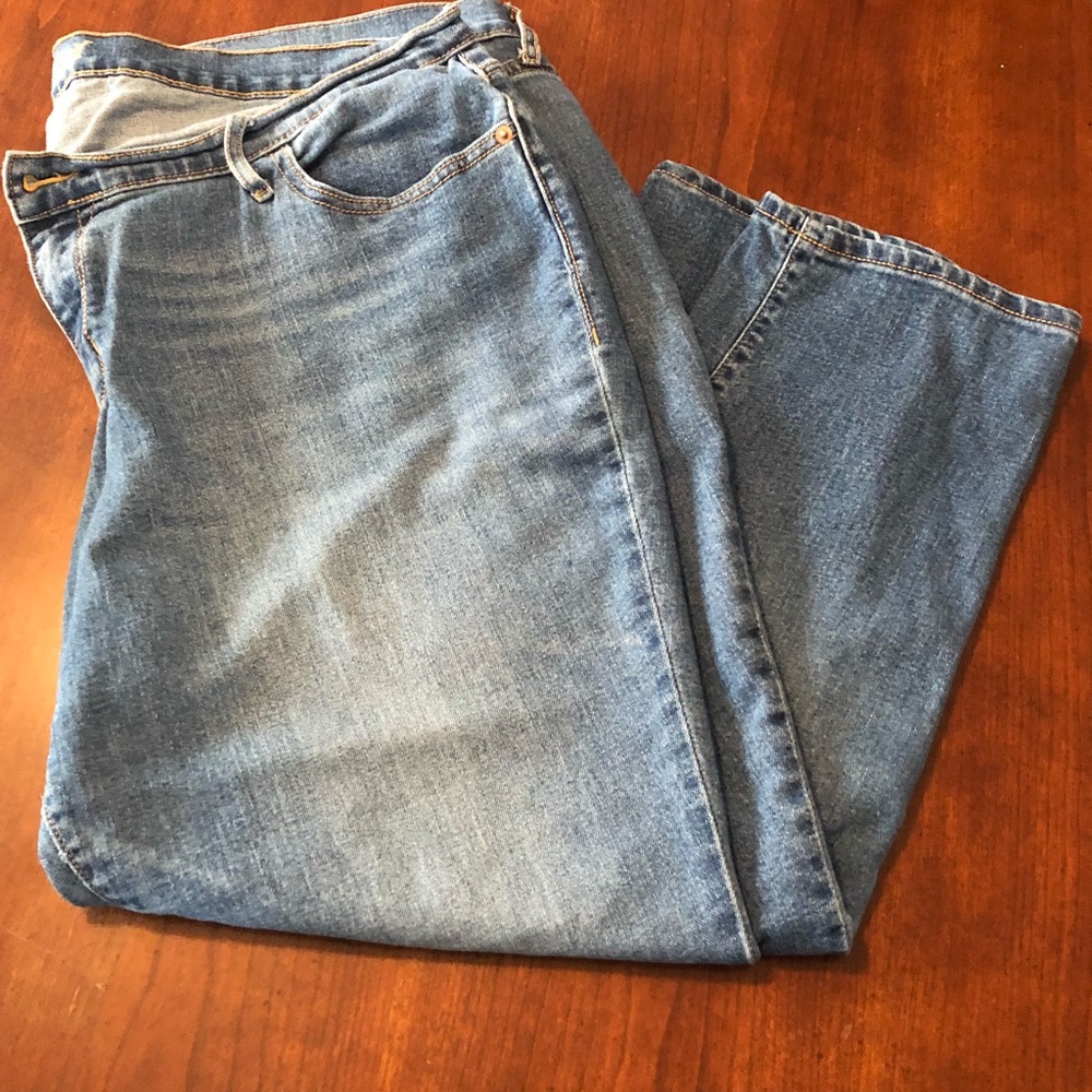 Cropped Boyfriend Jeans